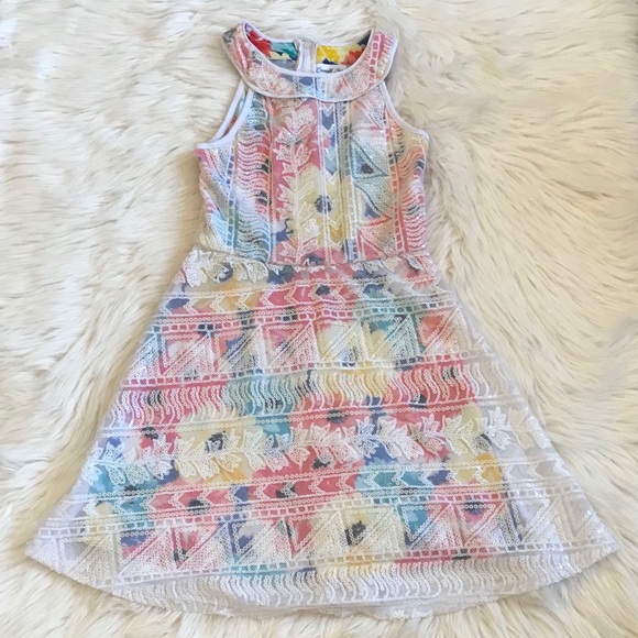 Emerald Sundae Floral Sequin Dress